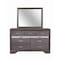 Global Furniture Usa Traditional Glam Melamine Seville Grey Dresser 1502 - alternate 2